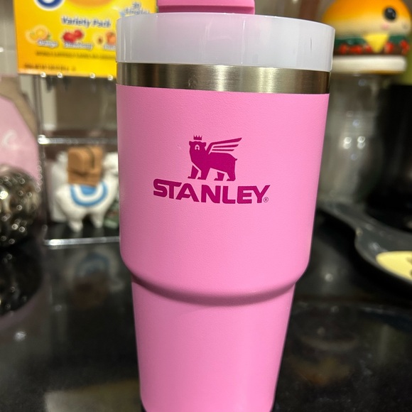 Peony 20 ounce Stanley Tumblr rarely used in great condition! Ships quick! - Picture 5 of 6